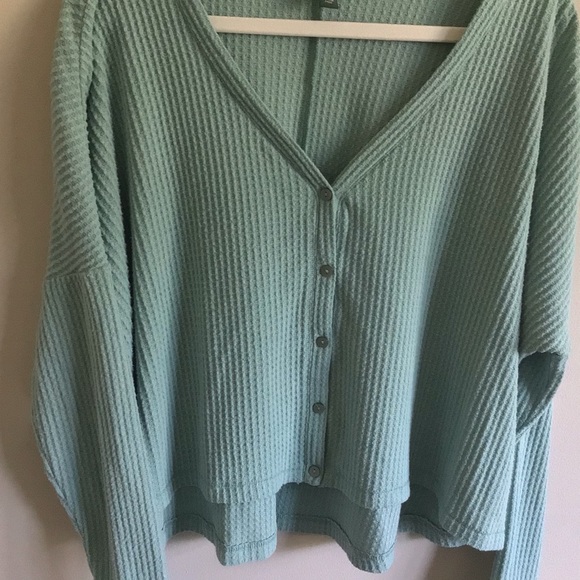 wild fable Sweaters - Wild Fable Robin Egg blue light cropped sweater. Size Large